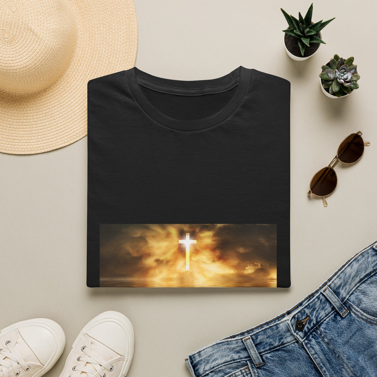 Men's Faith Cotton T shirt